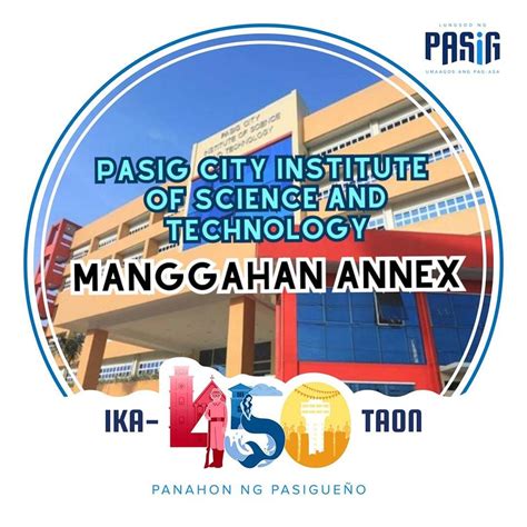 pasig city institute of science and technology manggahan|Pasig City Institute of Science and Technology .